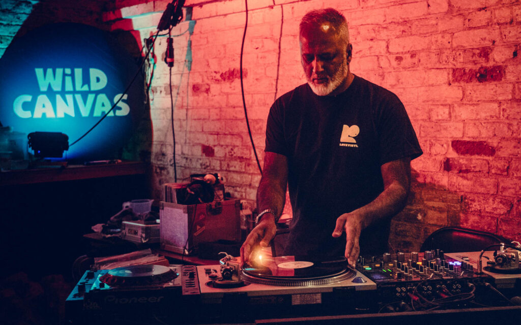 THE MIGHTY ZAF DJ AT WILD CANVAS CAMPING